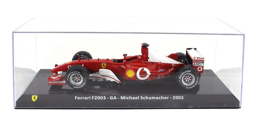 Formula 1 Ferrari F2003 GA #1 Michael Schumacher 2003 cu vitrina plexiglass - 1/24 Premium Collectibles