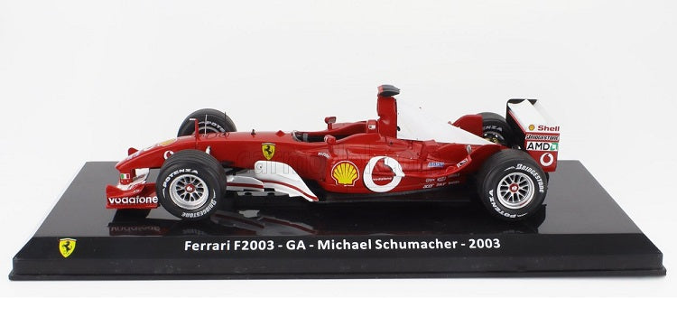 Formula 1 Ferrari F2003 GA #1 Michael Schumacher 2003 cu vitrina plexiglass - 1/24 Premium Collectibles