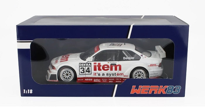 BMW 325i Coupe E36 DTM #34 DTM 1994 Harald Becker - 1/18 WERK83