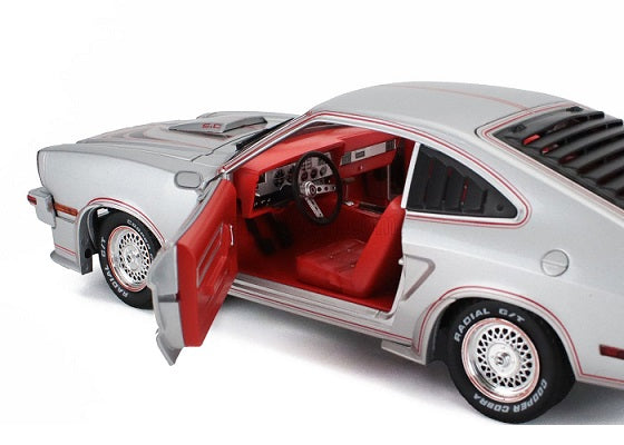 Ford Mustang 2 King Cobra 1978 argintiu - 1/18 Greenlight