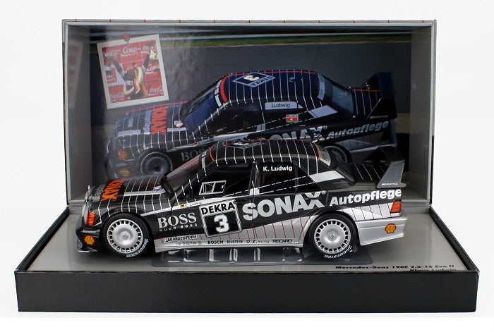 Mercedes-Benz 190E 2.5-16 EVO II DTM 1992 #3 Klaus Ludwig - 1/18 Werk83