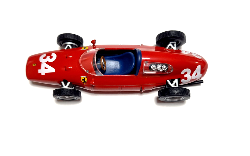 Formula 1 Ferrari 246P F1 - Richie Ginther 1960 #34 cu vitrina plexiglass - 1/24 Altaya