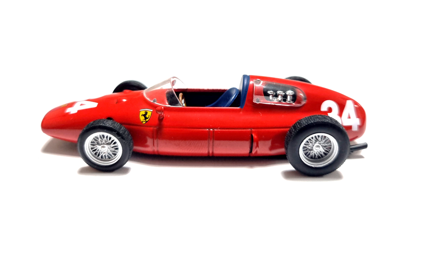 Formula 1 Ferrari 246P F1 - Richie Ginther 1960 #34 cu vitrina plexiglass - 1/24 Altaya