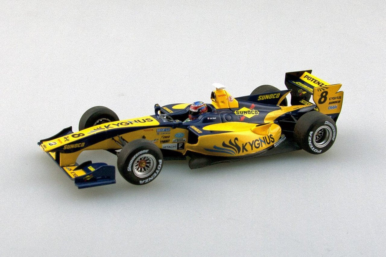 Formula 1 Team Kygnus Sunoco SF14 L.Duva I cu vitrina plexiglass - 1/43 Ebbro