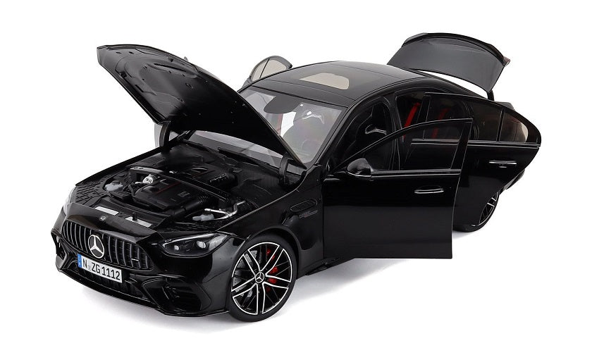 Mercedes AMG C63 S E Performance negru - 1/18 NZG