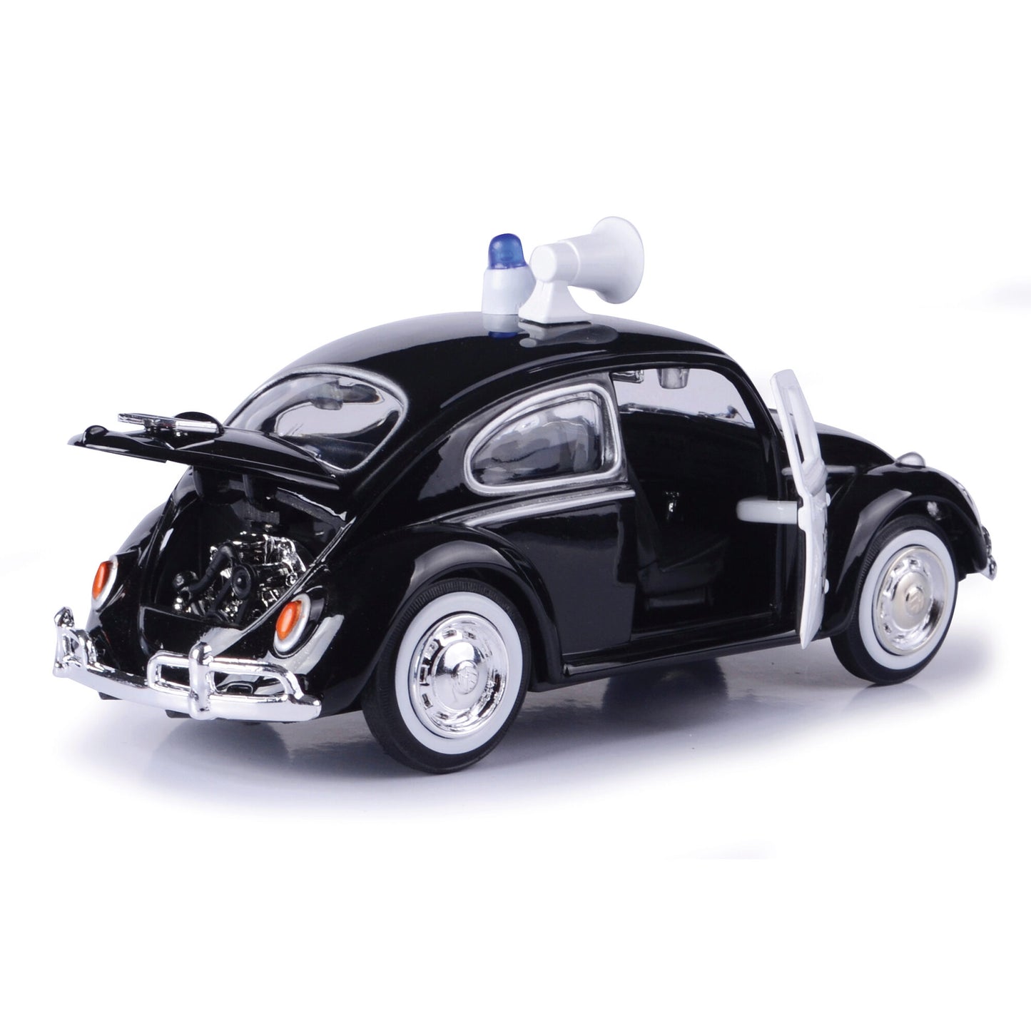 Volkswagen Beetle 1966 masina de politie - 1/24 Motormax