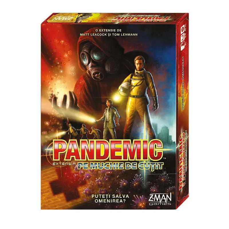 Joc Asmodee - Pandemic Pe muchie de cutit, extensie