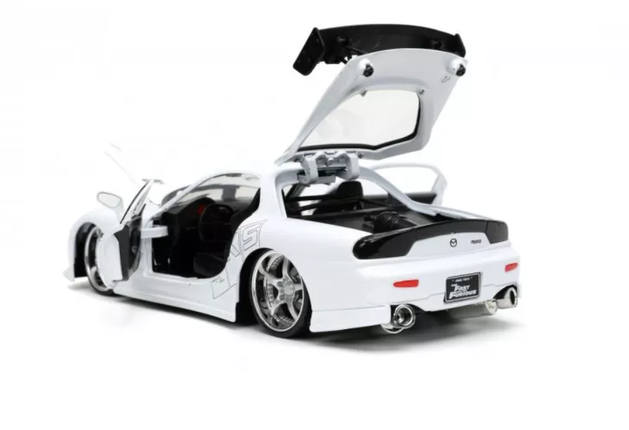 Mazda RX-7 1993 alba Fast and Furious - 1/24 Jada
