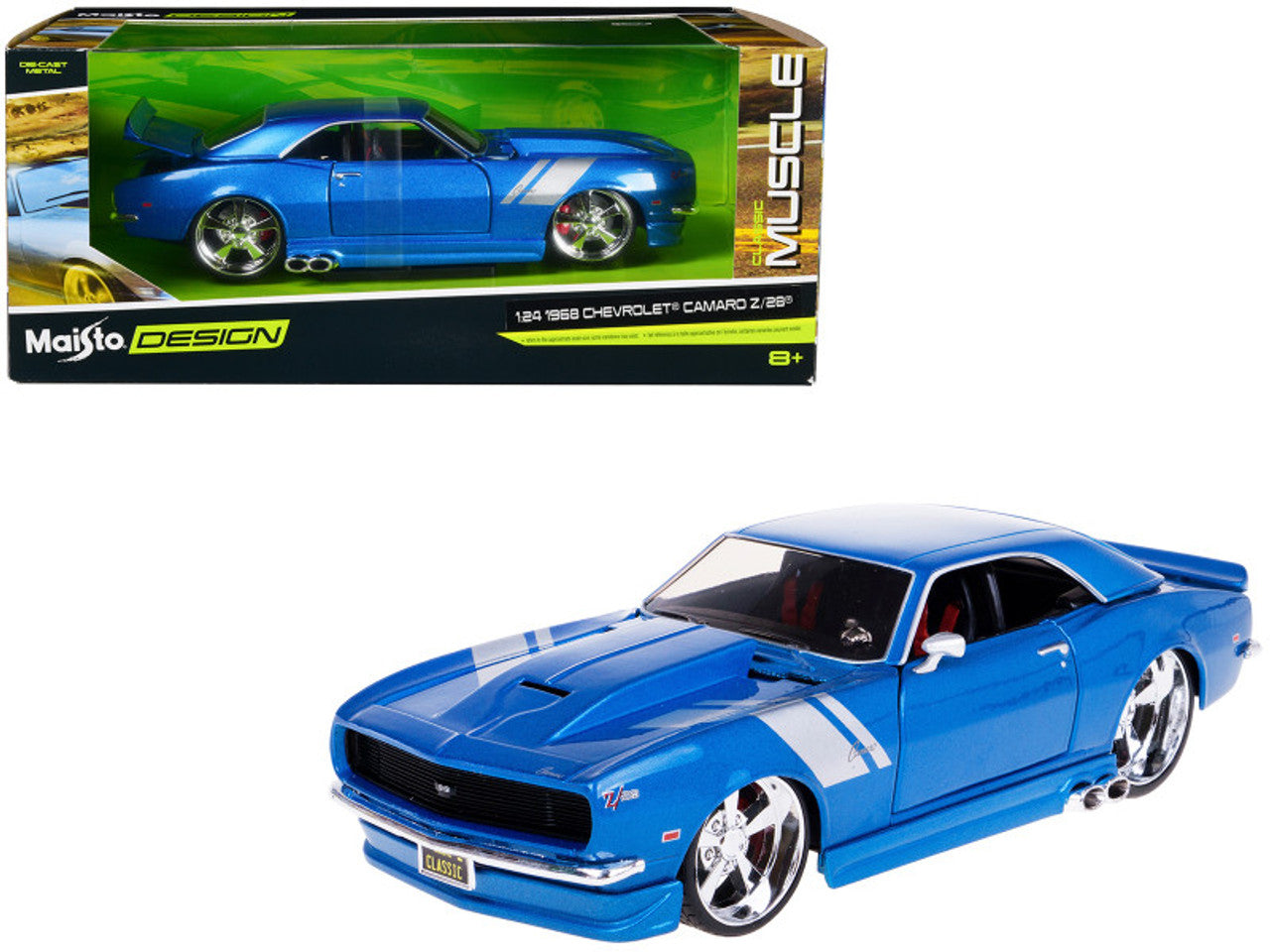 Chevrolet Camaro Z/28 1968 Classic Muscle - 1/24 Maisto Design