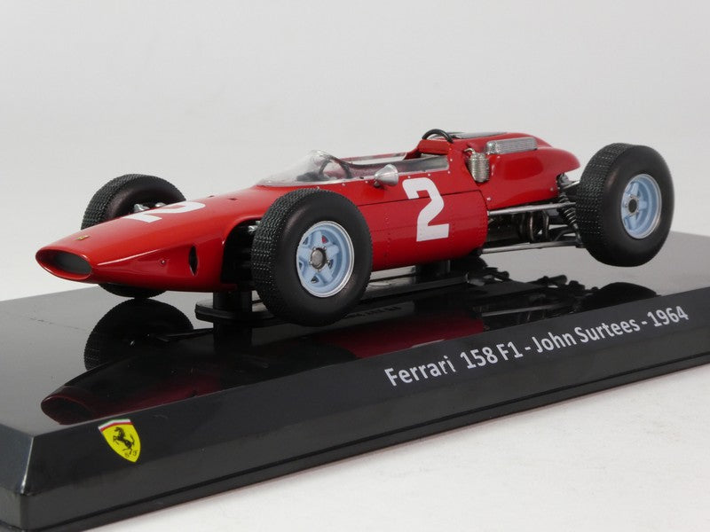 Ferrari 158 F1 - John Surtees 1964 #2 cu vitrina plexiglass - 1/24 Premium Collectibles