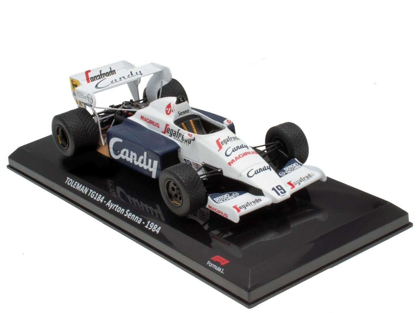 Formula 1 Toleman TG184 - Ayrton Senna 1984 - 1/24 Premium Collectibles