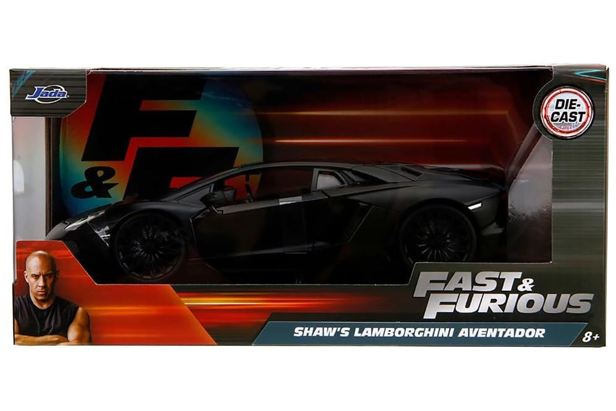 Lamborghini Aventador negru Fast and Furious - 1/24 Jada
