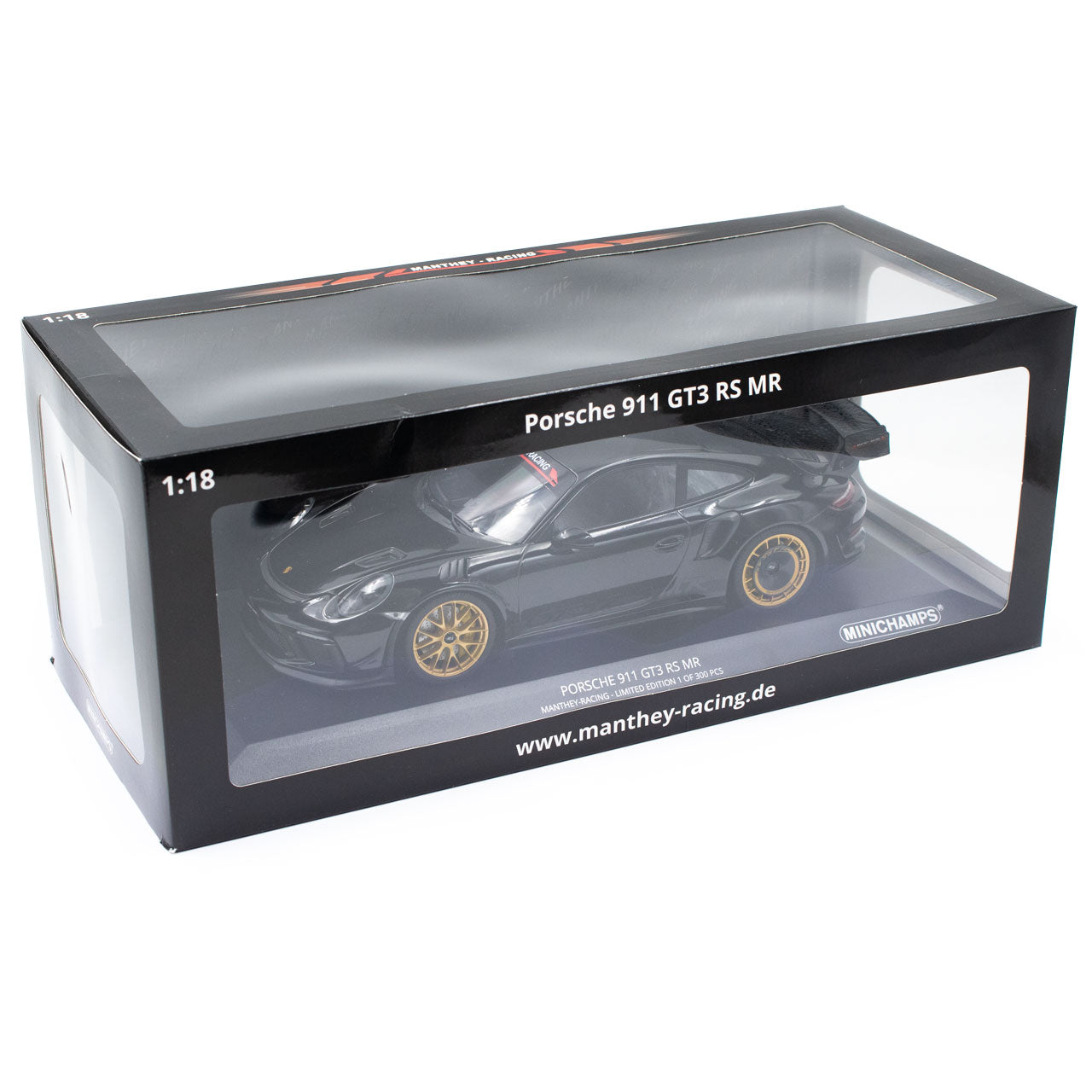 Porsche 911 GT3 RS MR Manthey-Racing 1/300 pcs - 1/18 Minichamps