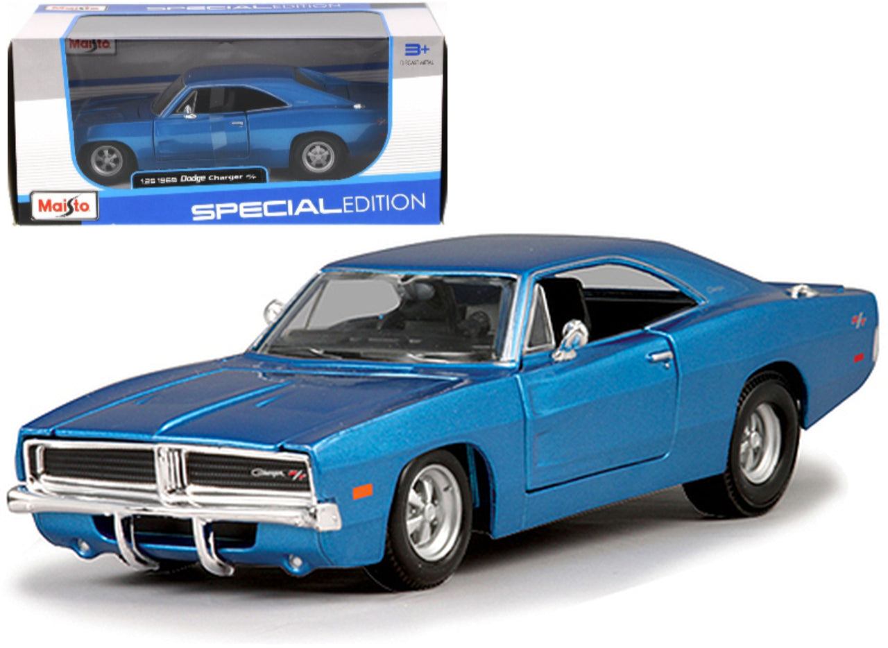 Dodge Charger R/T 1969 albastru - 1/25 Maisto