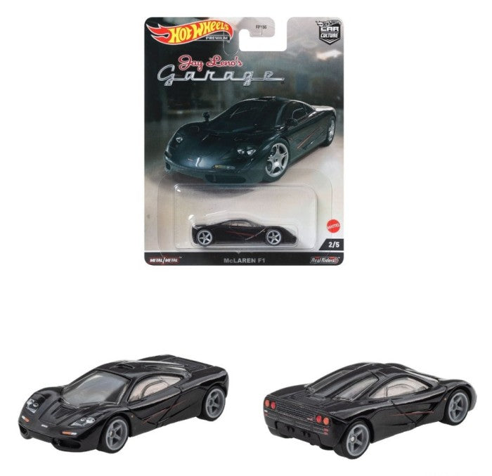 Mclaren F1 negru - 1/64 Hot Wheels Premium
