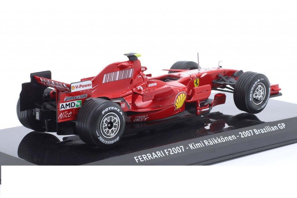 Formula 1 Ferrari F2007 Kimi Raikkonen 2007 Brazilian GP - 1/24 Premium Collectibles