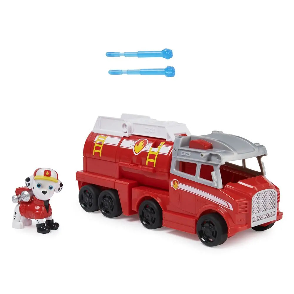 Set 2 camioane su 2 figurine Chase si Marshall - Deluxe Truck