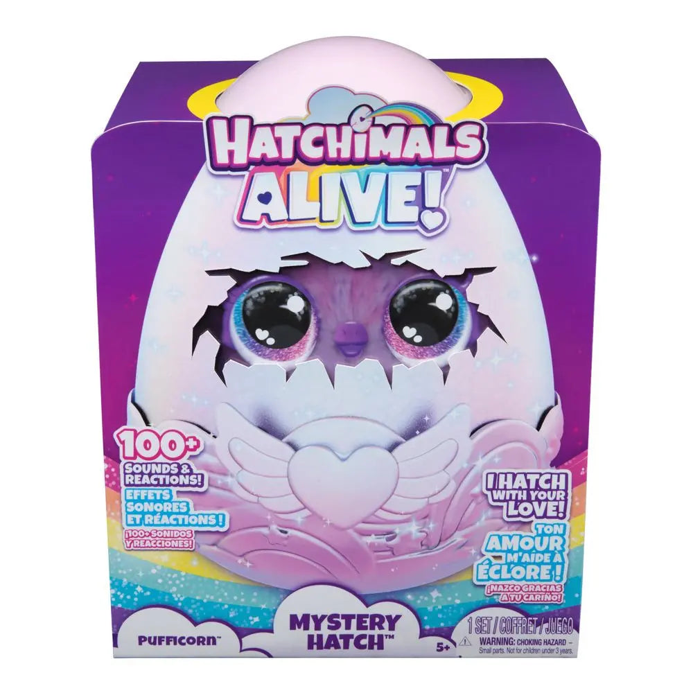 Jucarie Hatchimals Alive Mystery Hatch - Ou Pufficorn
