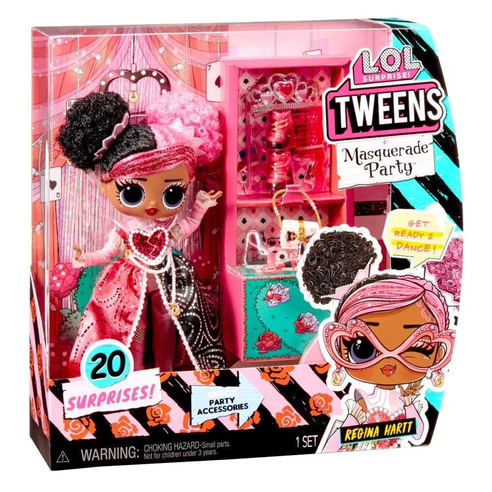 Papusa LOL Surprise Tweens Masquerade Party - Regina Hartt 17cm