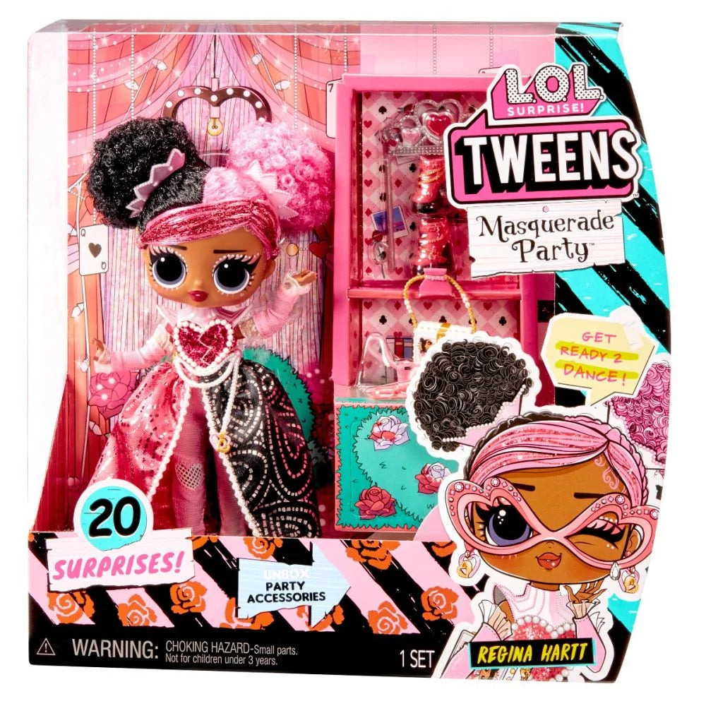Papusa LOL Surprise Tweens Masquerade Party - Regina Hartt 17cm