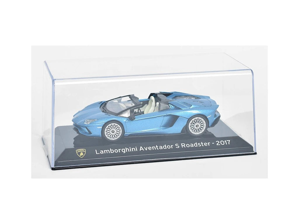Lamborghini Aventador S Roadster 2017 cu vitrina plexiglass - 1/43 Altaya