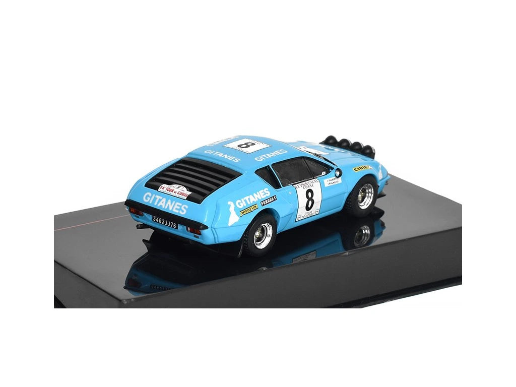 Alpine A310 #8 J.Ragnotti - J.Jaubert Tour de Corse 1976 cu vitrina plexiglass - 1/43 Ixo Models