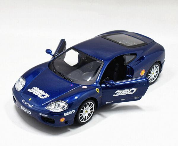 Ferrari 360 Challenge (bleumarin) - 1/24 Bburago
