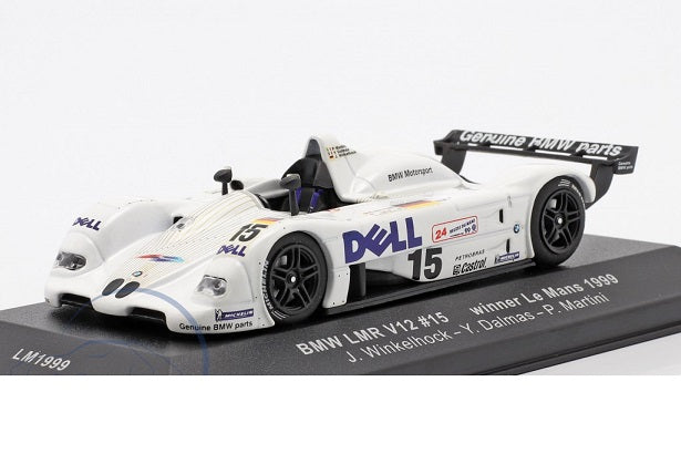 BMW Lmr V12 #15 Winner Le Mans 1999 cu vitrina plexiglass - 1/43 Ixo Models