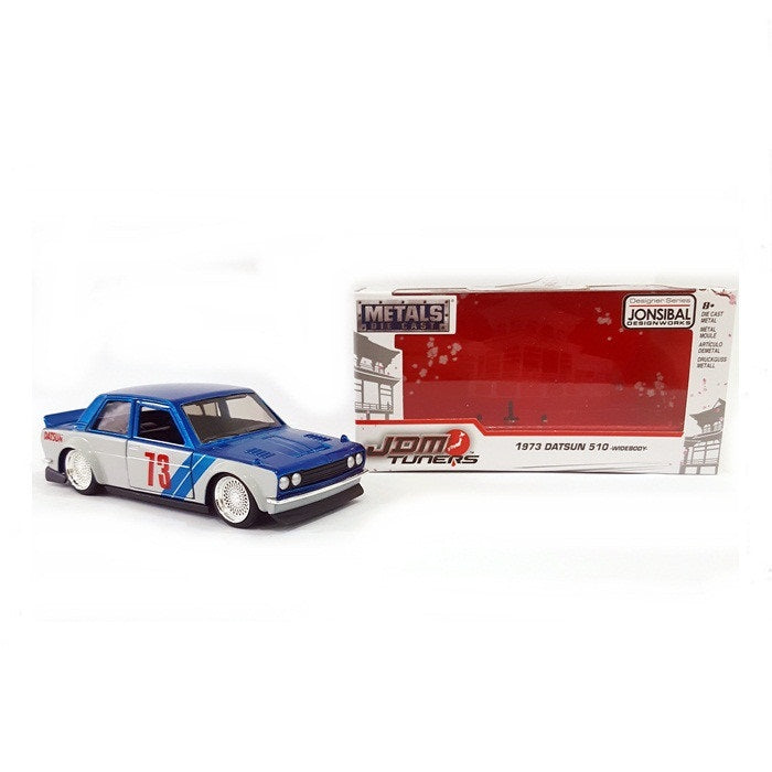 Datsun 510 Widebody 1973 albastru - 1/32 Jada