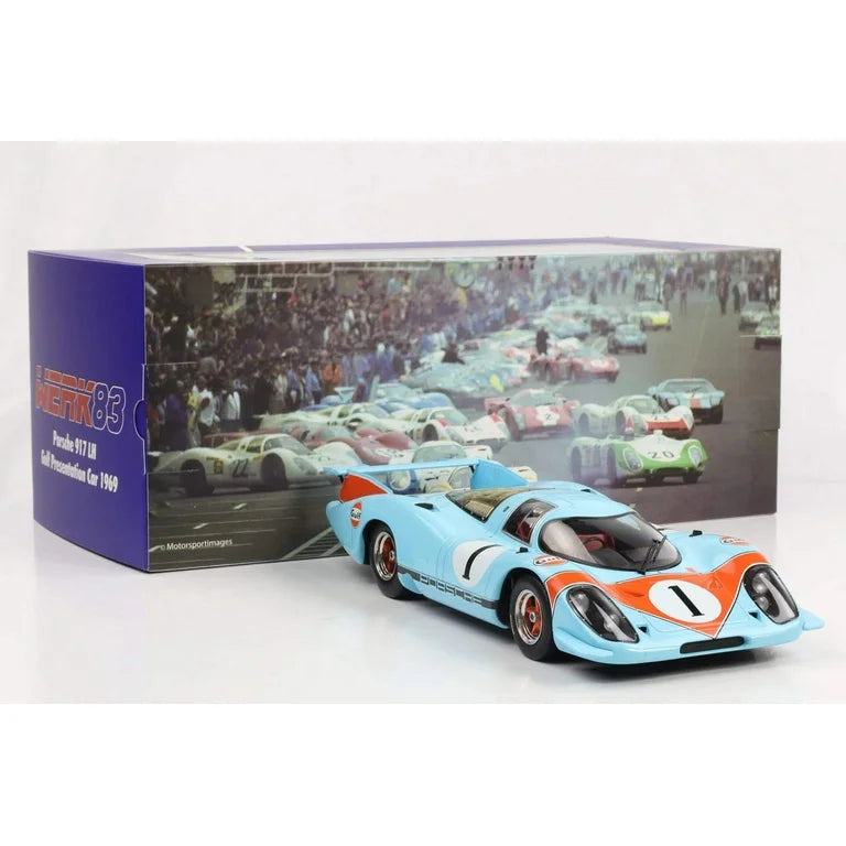 Porsche 917 LH Gulf #1 1969 - 1/18 Werk83