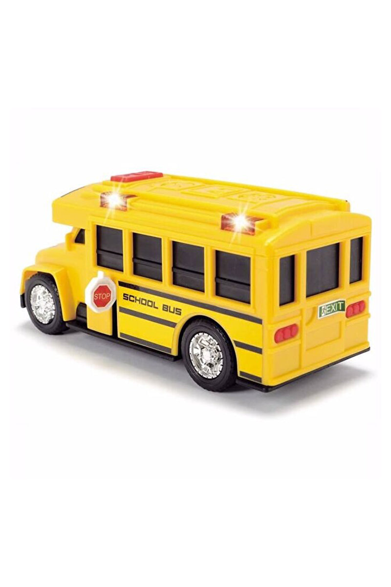 Masinuta Autobuz scolar Dickie Toys 15 cm cu lumini si sunete - Dickie Toys