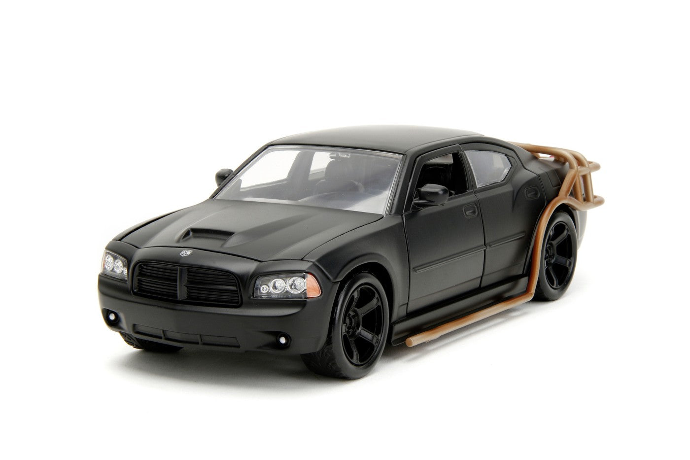 Dodge Charger 2006 negru mat cu grilaj in spate Fast and Furious X - 1/24 Jada