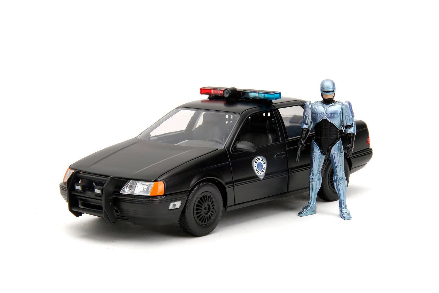 Ocp Ford Taurus cu figurina Robocop - 1/24 Jada