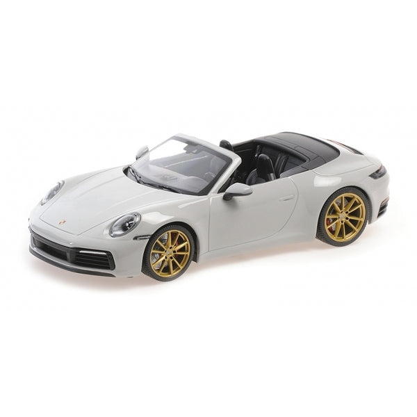 Porsche 911 Carrera 4S Cabriolet 2019 grey 1/504 pcs - 1/18 Minichamps