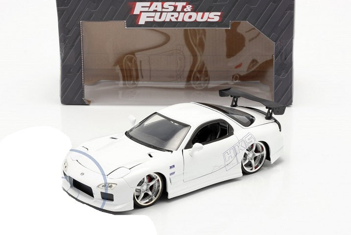 Mazda RX-7 1993 alba Fast and Furious - 1/24 Jada