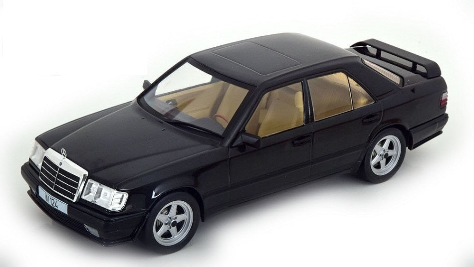 Mercedes-Benz W124 Tuning negru - 1/18 Model Car Group