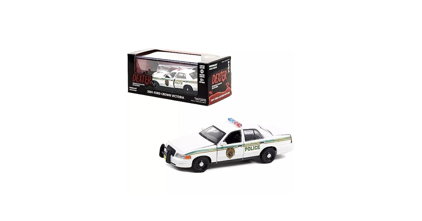 Ford Crown Victoria 2001 DEXTER cu vitrina plexiglass - 1/43 Greenlight
