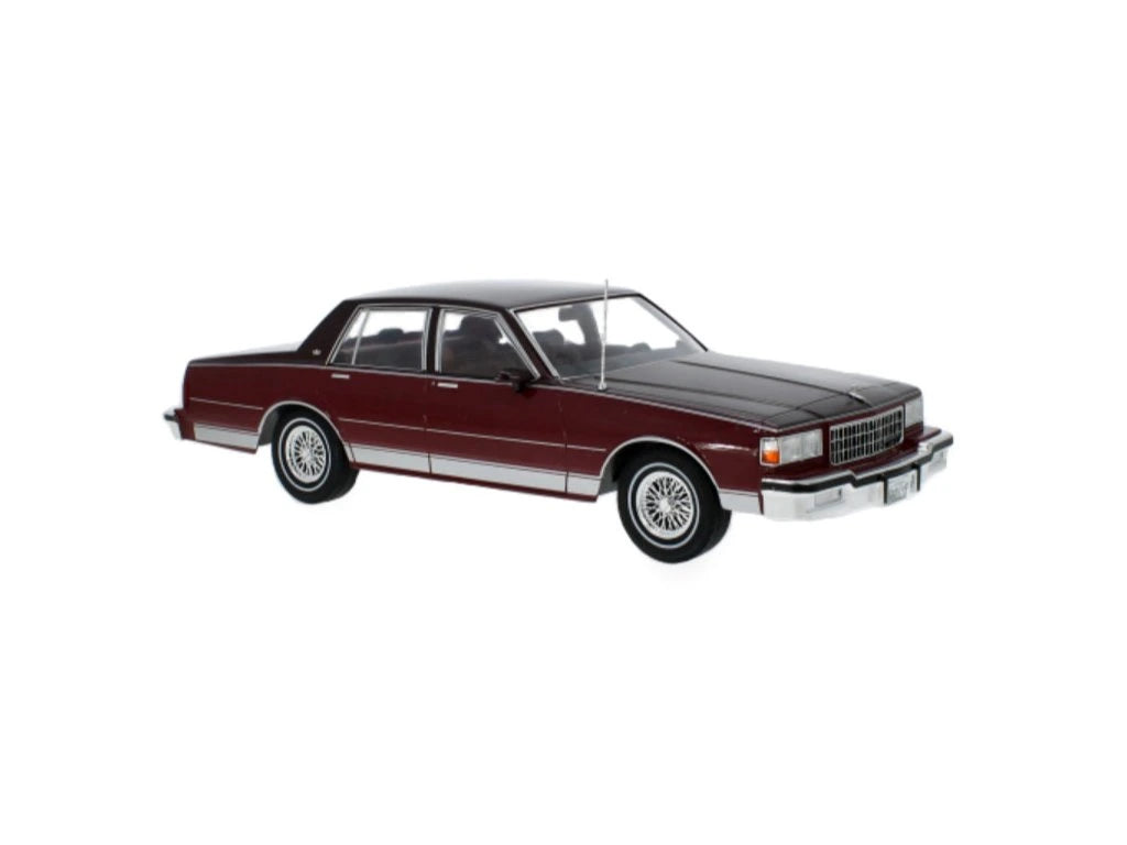 Chevrolet Caprice 1987 dark red metallic - 1/18 Model Car Group