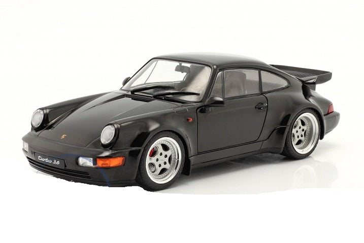 Porsche 964 Turbo negru 1990 - 1/18 Solido