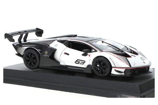 Lamborghini Essenza alb/negru - 1/24 Bburago.