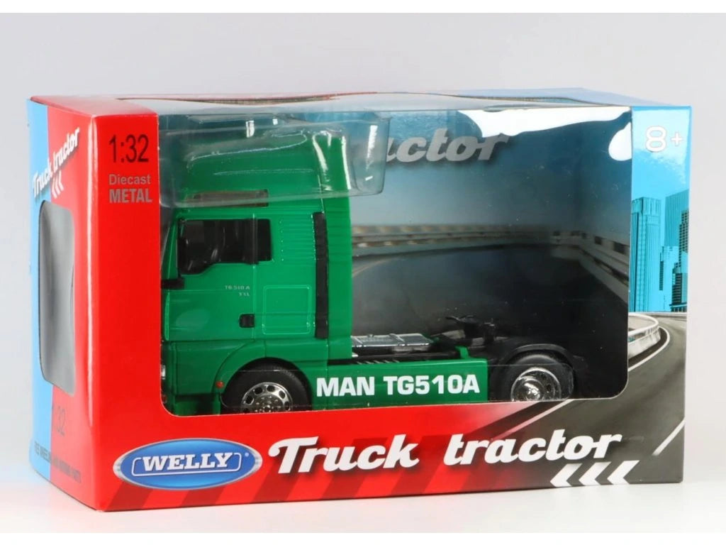 Camion Cap Tractor Man TG510A verde - 1/32 Welly