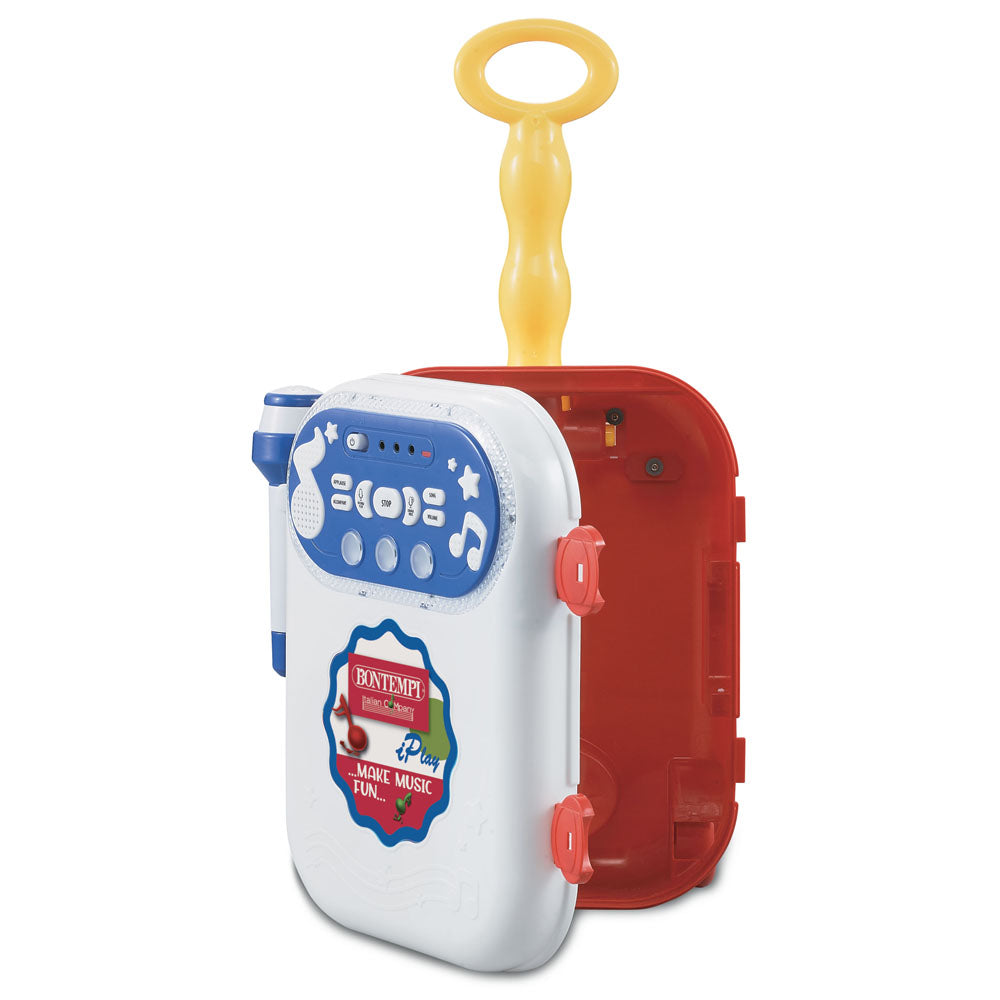 Karaoke pentru copii cu 1 microfon si lumina BONTEMPI - Troller