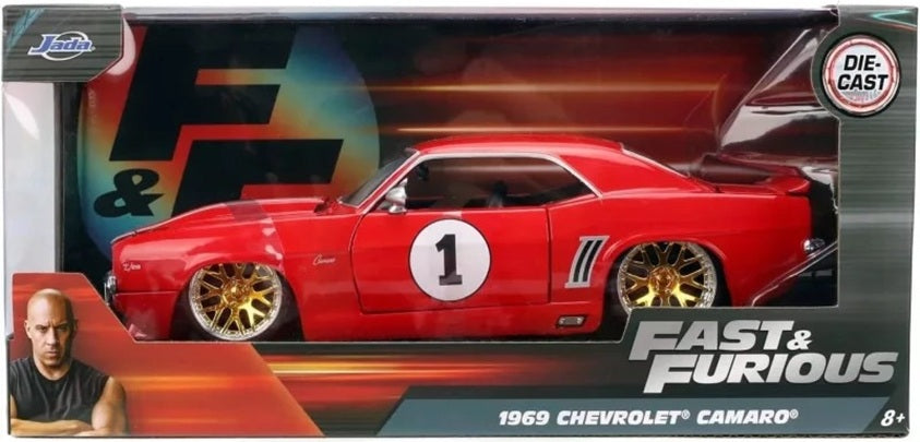 Chevrolet Camaro 1969 #1 Fast and Furious - 1/24 Jada