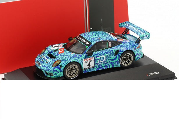 Porsche 911 GT3 R #4 VLN 7 Nurburgring 2018 cu vitrina plexiglass - 1/43 IxoModels