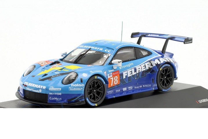 Porsche 911 Rsr #78 Le Mans 24h 2020 cu vitrina plexiglass - 1/43 IxoModels