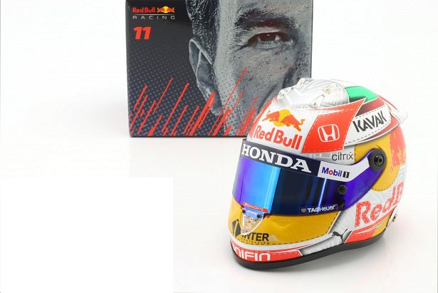 Casca Sergio Perez #11 6to Austria GP fórmula 1 2021 - 1/2 Schuberth