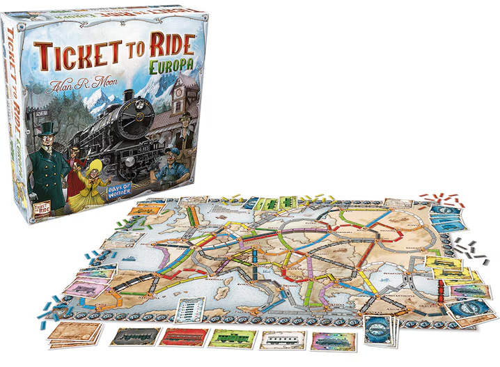 Joc Asmodee - Ticket to Ride Europe