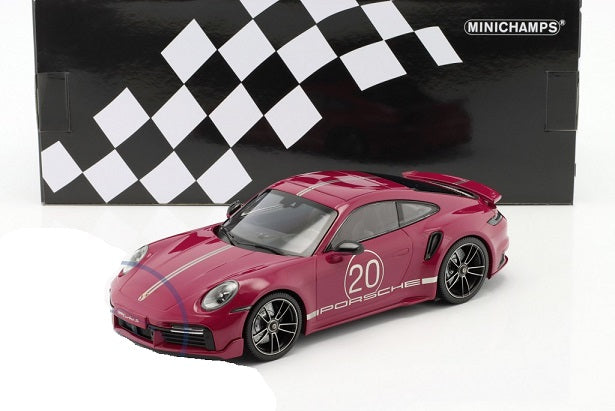 Porsche 911 Turbo S cu pachet sport 2021 1/504 pcs - 1/18 Minichamps