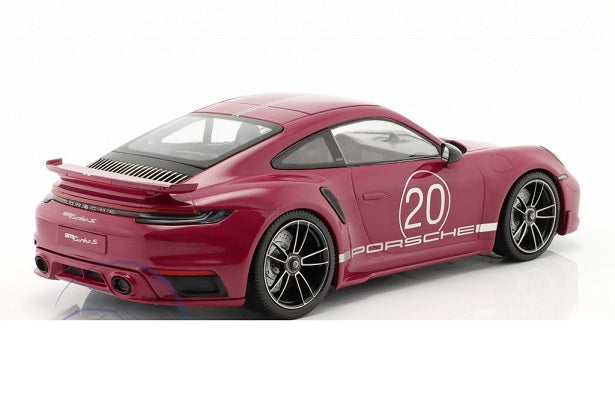 Porsche 911 Turbo S cu pachet sport 2021 1/504 pcs - 1/18 Minichamps