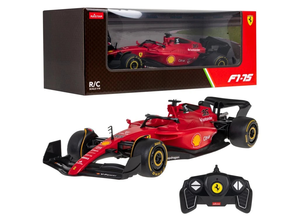 Masinuta cu telecomanda Ferrari F1-75 - 1/18 Rastar